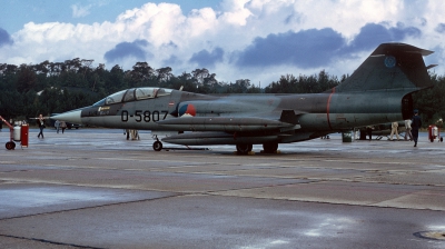 Photo ID 190340 by Alex Staruszkiewicz. Netherlands Air Force Lockheed TF 104G Starfighter, D 5807