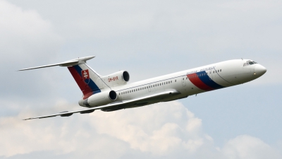 Photo ID 22708 by Jörg Pfeifer. Slovakia Air Force Tupolev Tu 154M, OM BYR