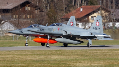 Photo ID 190722 by Mathias Grägel - GME-AirFoto. Switzerland Air Force Northrop F 5E Tiger II, J 3077