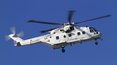 Photo ID 190915 by Paul Newbold. Japan Navy AgustaWestland Kawasaki MCH 101 Mk518, 8654