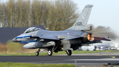 Photo ID 190802 by Joop de Groot. Netherlands Air Force General Dynamics F 16AM Fighting Falcon, J 020