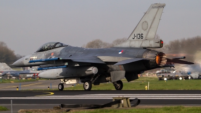 Photo ID 190978 by Alfred Koning. Netherlands Air Force General Dynamics F 16AM Fighting Falcon, J 136