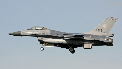 Photo ID 191495 by Richard de Groot. Netherlands Air Force General Dynamics F 16AM Fighting Falcon, J 513