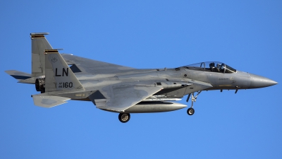 Photo ID 191720 by Thomas Ziegler - Aviation-Media. USA Air Force McDonnell Douglas F 15C Eagle, 86 0160