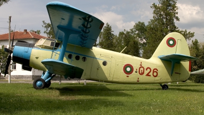 Photo ID 192262 by Chris Lofting. Bulgaria Air Force Antonov An 2, 026