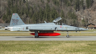 Photo ID 192381 by Martin Thoeni - Powerplanes. Switzerland Air Force Northrop F 5E Tiger II, J 3074