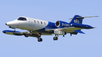 Photo ID 192405 by Alberto Gonzalez. Company Owned GFD Learjet UC 36A, D CGFE