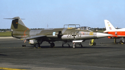 Photo ID 193768 by Michael Frische. Germany Air Force Lockheed F 104G Starfighter, 22 92