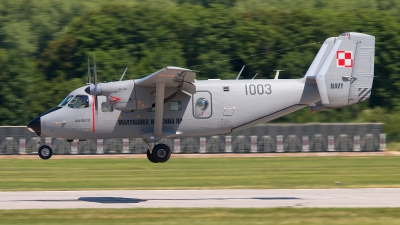 Photo ID 194358 by Radim Koblizka. Poland Navy Antonov An 28TD, 1003