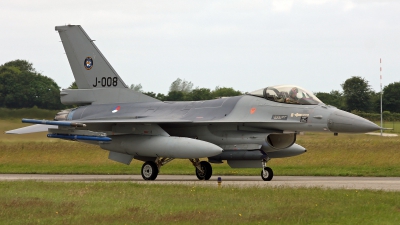 Photo ID 194854 by Richard de Groot. Netherlands Air Force General Dynamics F 16AM Fighting Falcon, J 008