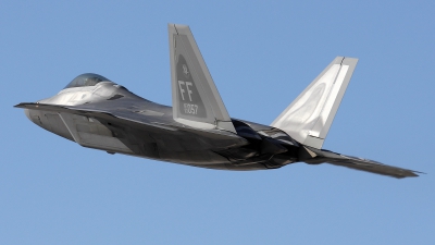 Photo ID 23079 by Simon Gregory - AirTeamImages. USA Air Force Lockheed Martin F 22A Raptor, 03 4057
