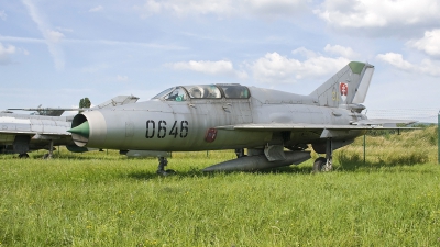 Photo ID 23201 by Jörg Pfeifer. Slovakia Air Force Mikoyan Gurevich MiG 21US, 0646