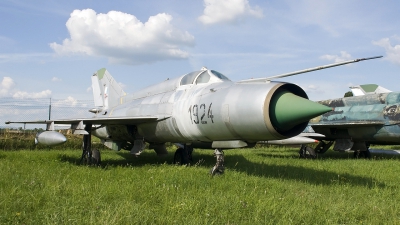 Photo ID 23206 by Jörg Pfeifer. Slovakia Air Force Mikoyan Gurevich MiG 21R, 1924