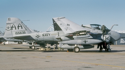 Photo ID 194635 by David F. Brown. USA Navy Grumman A 6E Intruder G 128, 155635