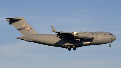 Photo ID 23192 by Koen Leuvering. USA Air Force Boeing C 17A Globemaster III, 04 4137