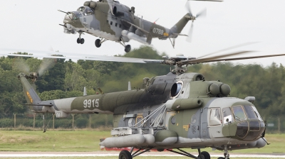 Photo ID 23171 by Tony Osborne - Opensky Imagery. Czech Republic Air Force Mil Mi 171Sh, 9915