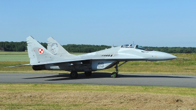 Photo ID 195114 by Peter Boschert. Poland Air Force Mikoyan Gurevich MiG 29A 9 12A, 89