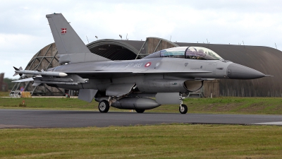 Photo ID 195512 by Carl Brent. Denmark Air Force General Dynamics F 16BM Fighting Falcon, ET 613