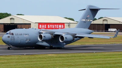 Photo ID 196329 by Lukas Kinneswenger. USA Air Force Boeing C 17A Globemaster III, 07 7172