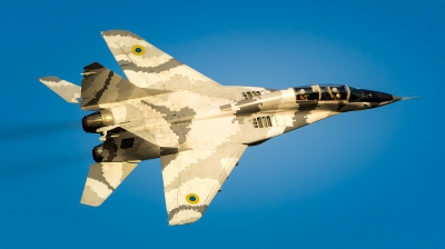 Photo ID 196755 by Vladimir Vorobyov. Ukraine Air Force Mikoyan Gurevich MiG 29UB 9 51, 91 WHITE
