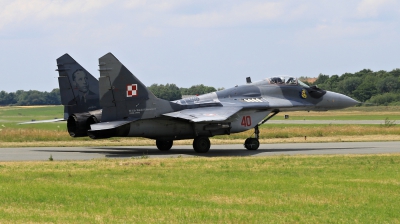 Photo ID 196939 by Milos Ruza. Poland Air Force Mikoyan Gurevich MiG 29A 9 12A, 40