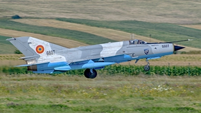 Photo ID 197276 by Alexandru Chirila. Romania Air Force Mikoyan Gurevich MiG 21MF 75 Lancer C, 6607