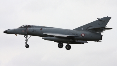 Photo ID 23468 by Scott Rathbone. France Navy Dassault Super Etendard, 24