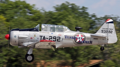 Photo ID 198501 by David F. Brown. Private Tuskegee Airmen National Museum North American T 6G Texan, N747JE