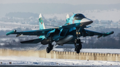 Photo ID 198271 by Kirill Mushak. Russia Air Force Sukhoi Su 34 Fullback,  