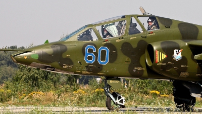 Photo ID 198452 by Carl Brent. Ukraine Air Force Sukhoi Su 25UB,  