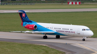 Photo ID 199044 by Radim Koblizka. Slovakia Government Fokker 100 F 28 0100, OM BYC