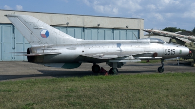 Photo ID 199241 by Joop de Groot. Slovakia Air Force Mikoyan Gurevich MiG 21F 13, 0515
