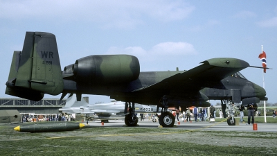 Photo ID 199836 by Joop de Groot. USA Air Force Fairchild A 10A Thunderbolt II, 80 0281