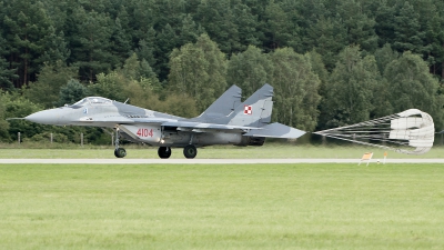 Photo ID 199924 by W.A.Kazior. Poland Air Force Mikoyan Gurevich MiG 29G 9 12A, 4104
