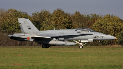 Photo ID 200130 by M. Baumann. Spain Air Force McDonnell Douglas F A 18A Hornet, C 15 92