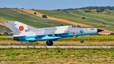 Photo ID 201534 by Radim Spalek. Romania Air Force Mikoyan Gurevich MiG 21MF 75 Lancer C, 6607