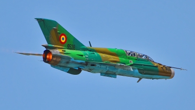 Photo ID 201535 by Radim Spalek. Romania Air Force Mikoyan Gurevich MiG 21UM Lancer B, 9536
