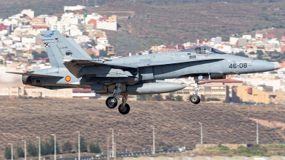 Photo ID 201990 by Adolfo Bento de Urquia. Spain Air Force McDonnell Douglas F A 18A Hornet, C 15 80
