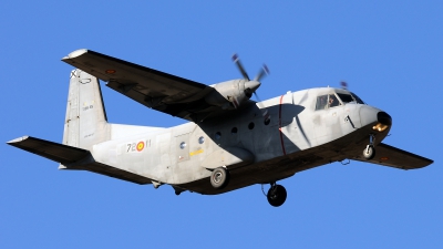 Photo ID 202282 by Rafael Alvarez Cacho. Spain Air Force CASA C 212 100 Aviocar, T 12B 65