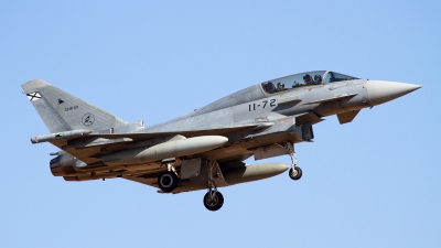 Photo ID 202818 by Manuel LLama-Costa Del Sol Spotting Aviation. Spain Air Force Eurofighter CE 16 Typhoon EF 2000T, CE 16 03