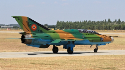 Photo ID 202926 by Milos Ruza. Romania Air Force Mikoyan Gurevich MiG 21UM Lancer B, 176