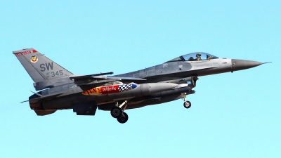 Photo ID 203016 by Manuel Fernandez. USA Air Force General Dynamics F 16C Fighting Falcon, 91 0345