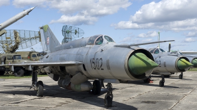 Photo ID 203652 by Joop de Groot. Slovakia Air Force Mikoyan Gurevich MiG 21R, 1502