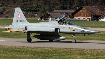 Photo ID 203863 by Thomas Ziegler - Aviation-Media. Switzerland Air Force Northrop F 5E Tiger II, J 3093