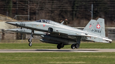 Photo ID 204226 by Thomas Ziegler - Aviation-Media. Switzerland Air Force Northrop F 5E Tiger II, J 3093