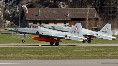 Photo ID 204227 by Thomas Ziegler - Aviation-Media. Switzerland Air Force Northrop F 5E Tiger II, J 3030