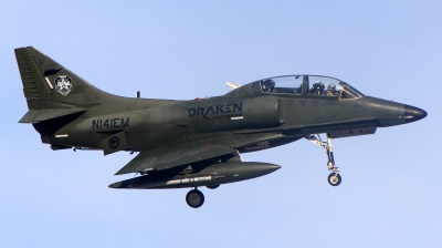Photo ID 204289 by Mark Munzel. Company Owned Draken International Douglas TA 4K Skyhawk, N141EM