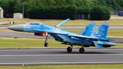 Photo ID 204312 by Lukas Kinneswenger. Ukraine Air Force Sukhoi Su 27P1M,  