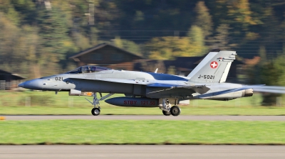 Photo ID 204571 by Milos Ruza. Switzerland Air Force McDonnell Douglas F A 18C Hornet, J 5021