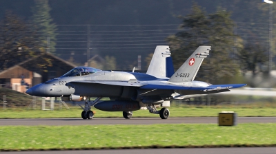 Photo ID 204569 by Milos Ruza. Switzerland Air Force McDonnell Douglas F A 18C Hornet, J 5023